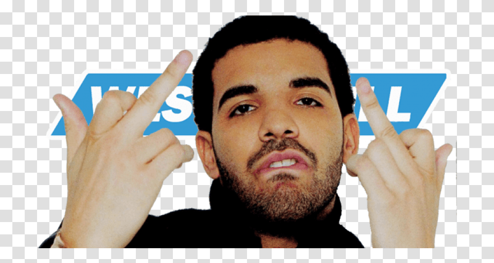 Drake Tumblr Quotes Download, Face, Person, Finger, Beard Transparent Png