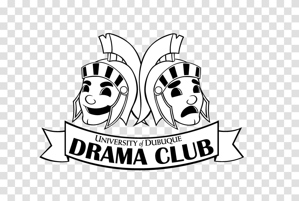 Drama Club Logo, Label, Stencil Transparent Png