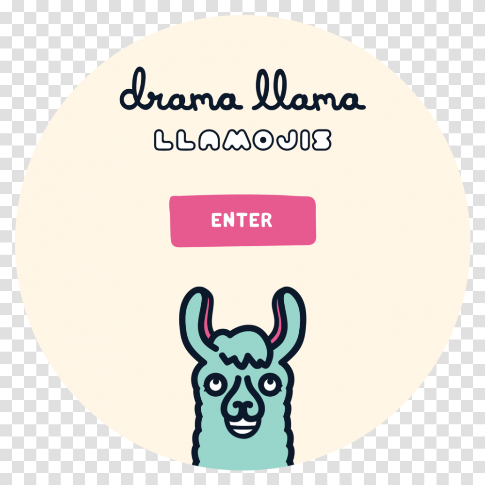 Drama Llama Circle, Deer, Wildlife, Mammal, Animal Transparent Png
