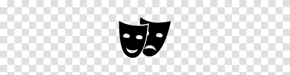 Drama Masks Icons Noun Project, Gray, World Of Warcraft Transparent Png