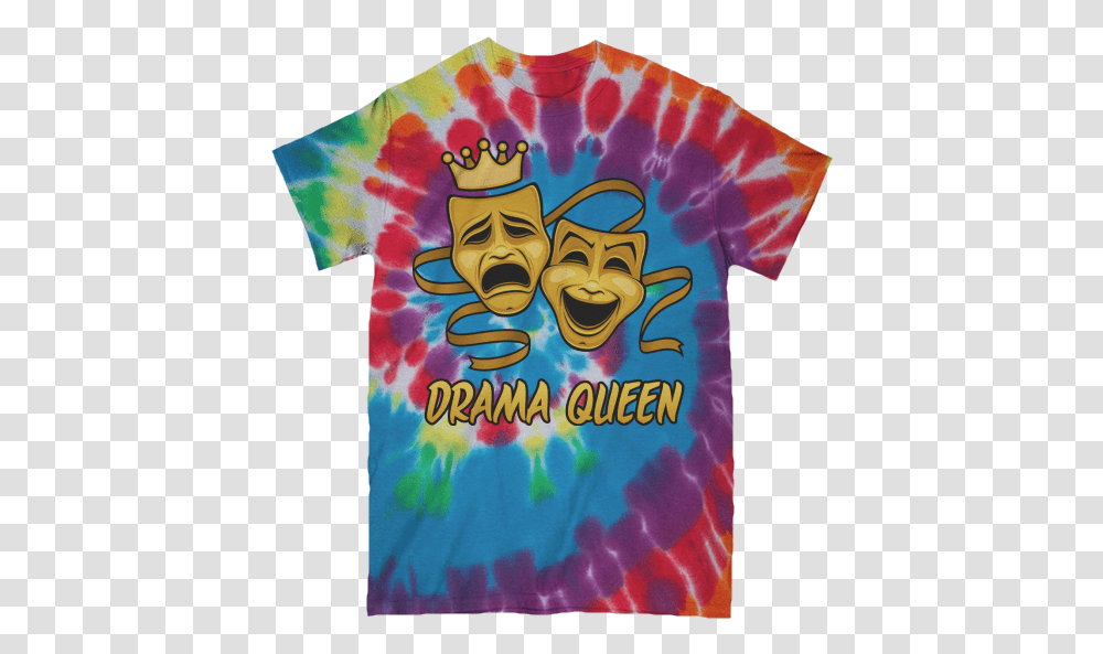 Drama Queen Comedy And Tragedy Gold Theater Masks Comedy, Clothing, Apparel, Dye, Plant Transparent Png