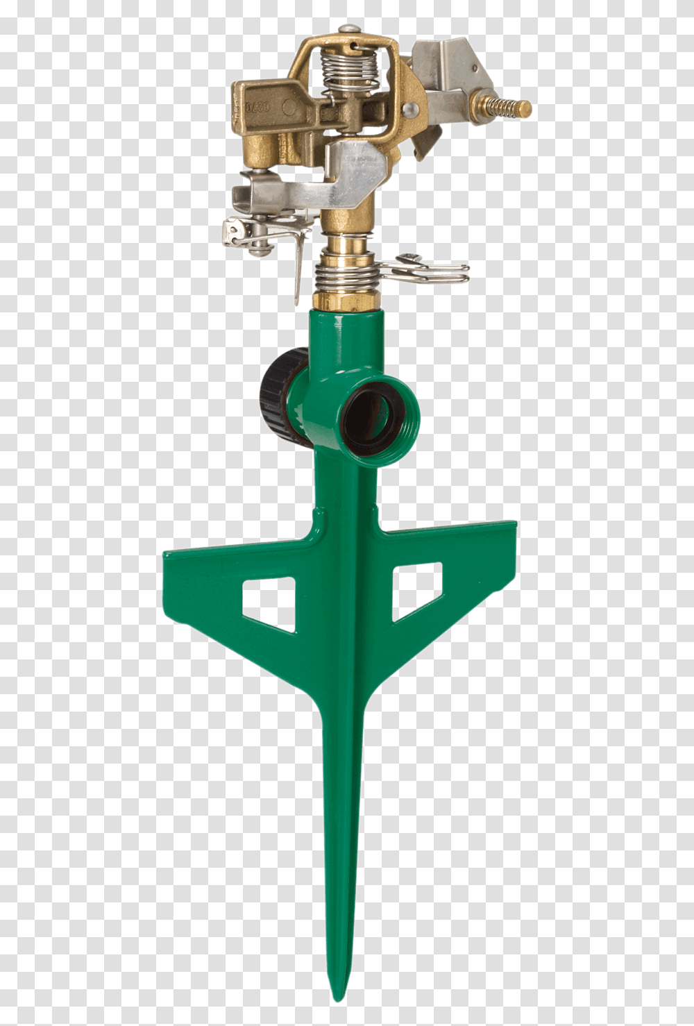 Dramm Green Colorstorm Stake Impulse Sprinkler Garden Sprinkler No Background, Machine, Light Transparent Png