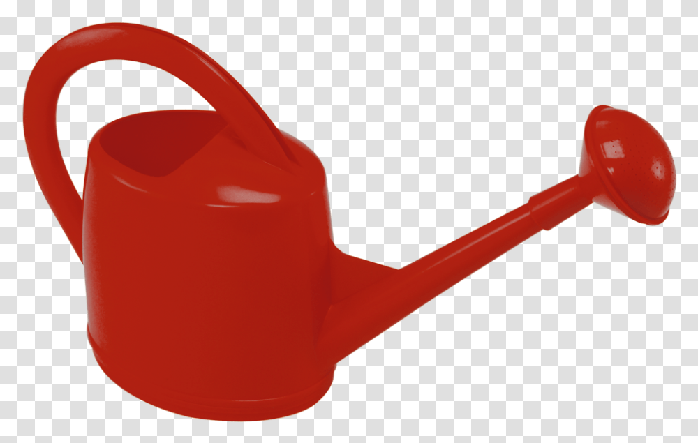 Dramm Red 7 Liter Watering Can Teapot, Tin, Shovel, Tool Transparent Png