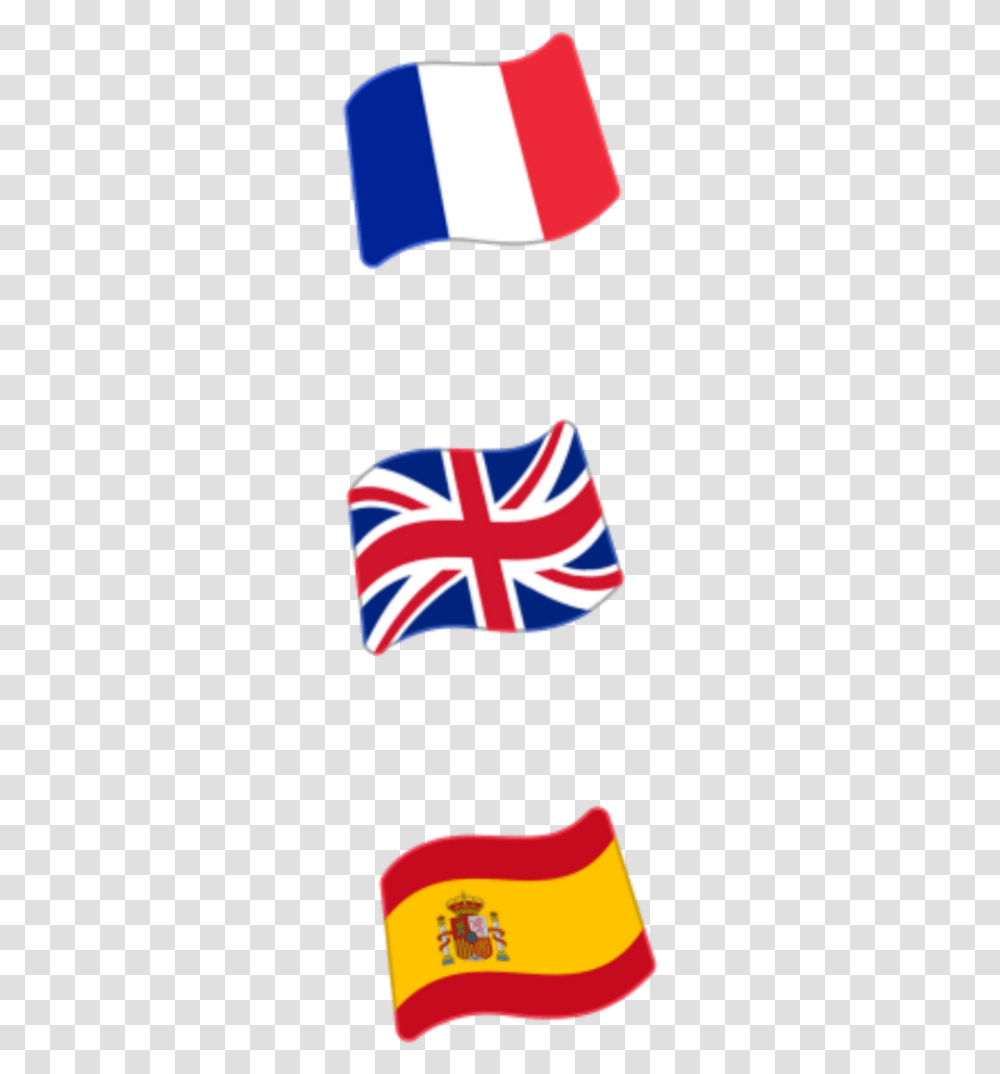 Drapeaux Anglais Espagnol, Logo, Trademark Transparent Png