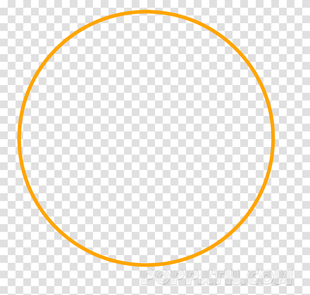 Draw A Basic Circle Background Gold Circle Frame, Moon, Astronomy, Outdoors, Nature Transparent Png
