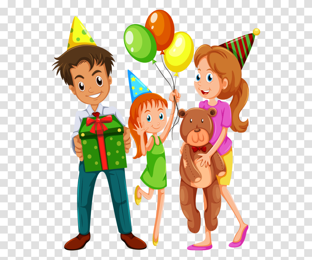 Draw A Happy Family Imagens De Famlias Felizes, Apparel, Party Hat, People Transparent Png