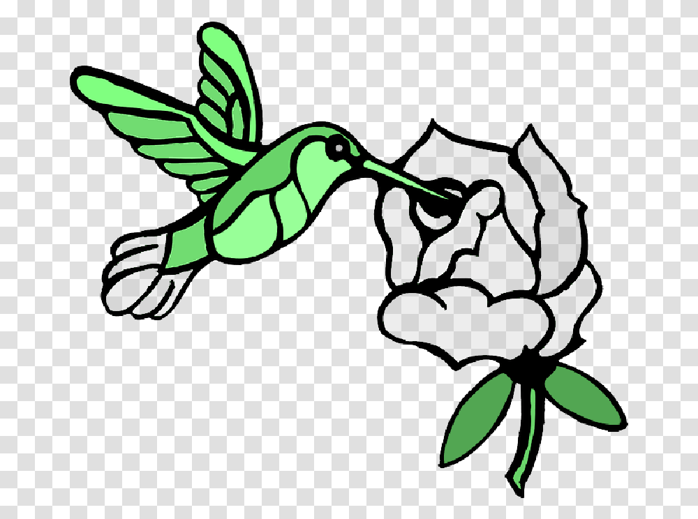 Draw A Hummingbird Download Draw A Hummingbird Hummingbirds And Flowers Drawings, Wasp, Bee, Insect, Invertebrate Transparent Png
