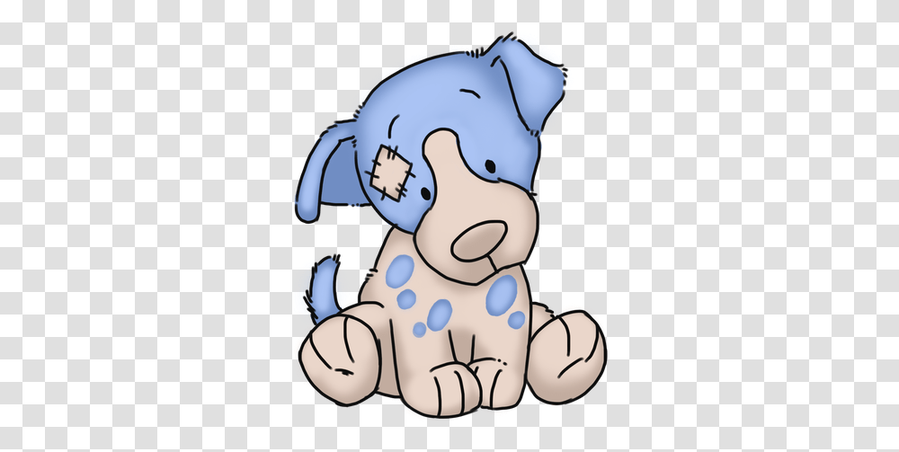 Draw A Sad Animal Image Puppies Sad Cartoon, Cushion, Outdoors, Plush, Toy Transparent Png