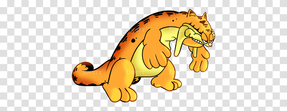 Draw Any Pokmon But As Garfield By Clongsauce Cartoon, Animal, Wildlife, Amphibian, Toad Transparent Png