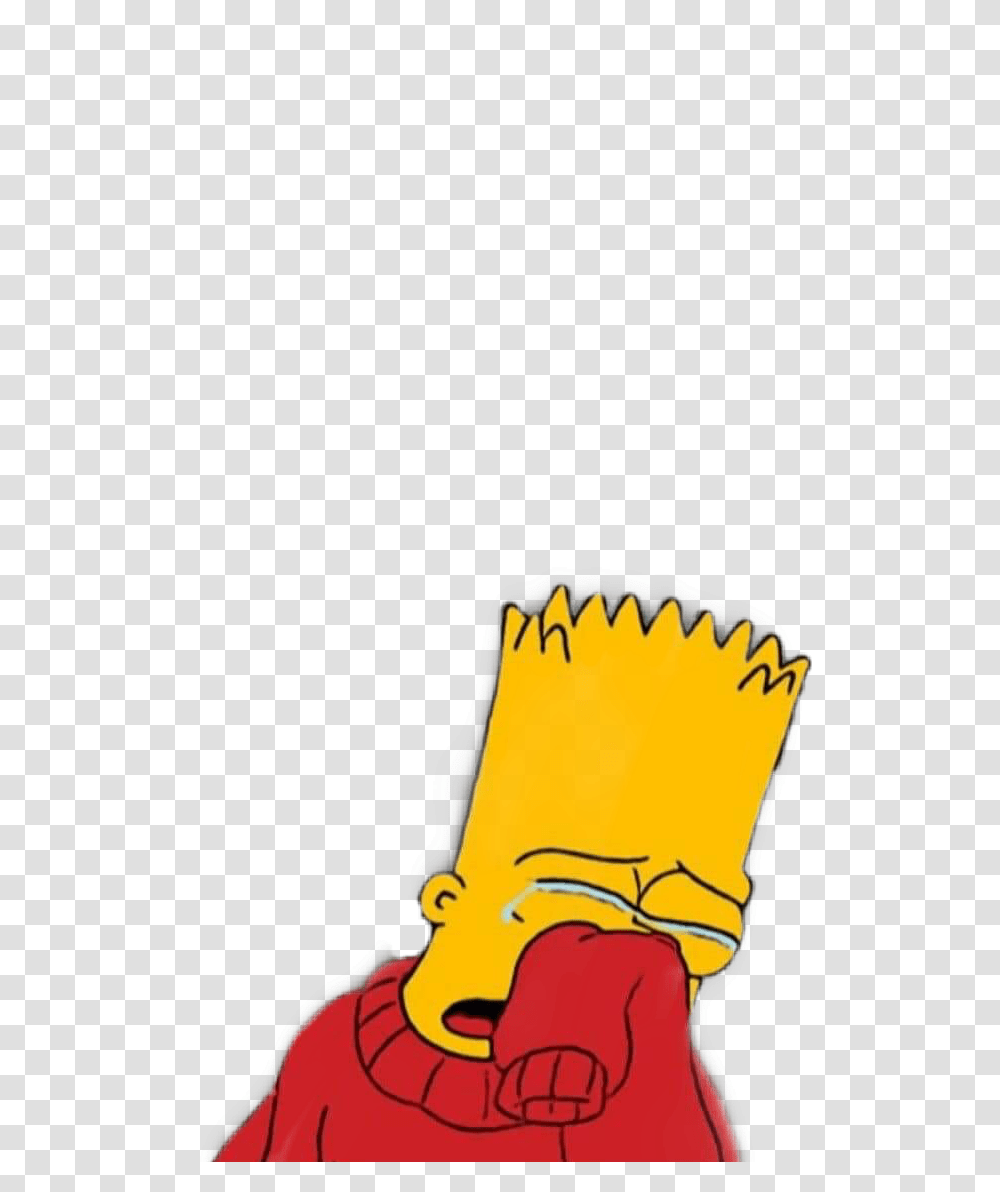 Draw Bart Simpson Sad, Vegetation, Outdoors, Hand Transparent Png