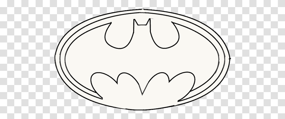 Draw Batman Symbol Cartoon, Batman Logo, Trademark Transparent Png