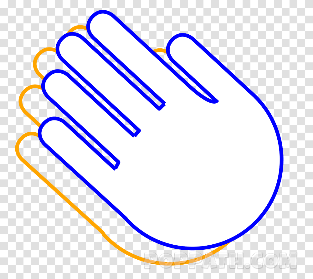 Draw Clapping Hands Step By Step, Apparel Transparent Png