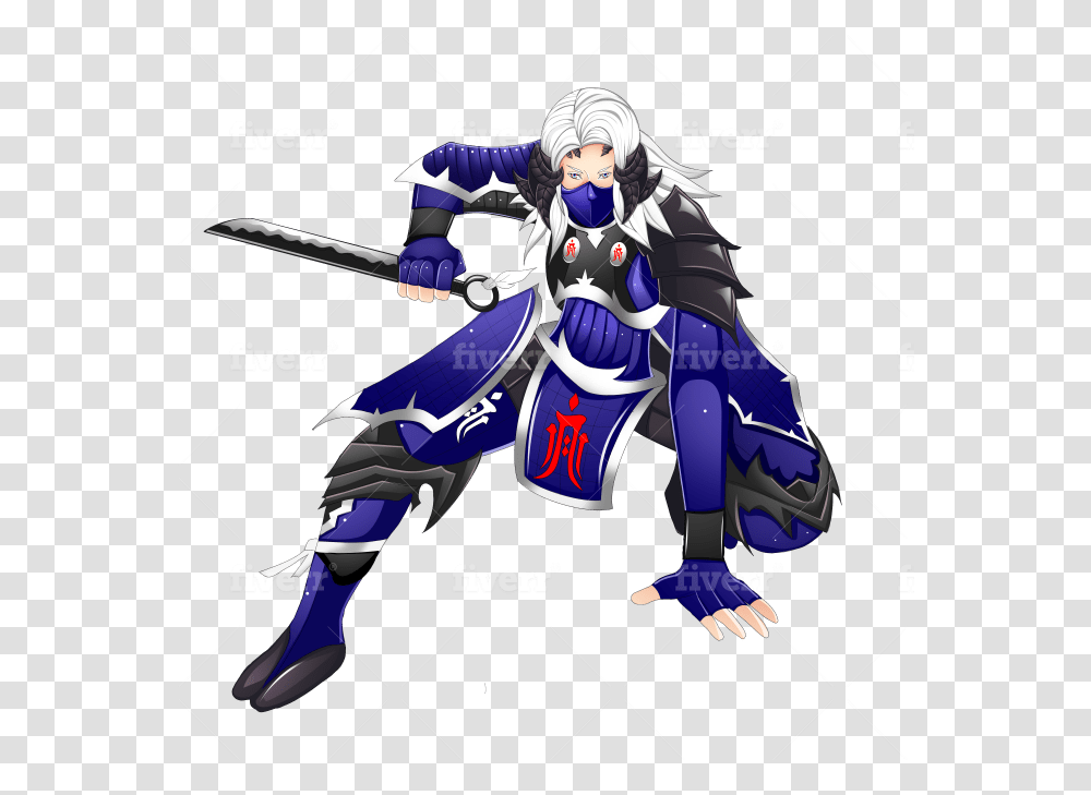 Draw Custom Anime Character For You Cartoon, Person, Performer, Knight, Ninja Transparent Png