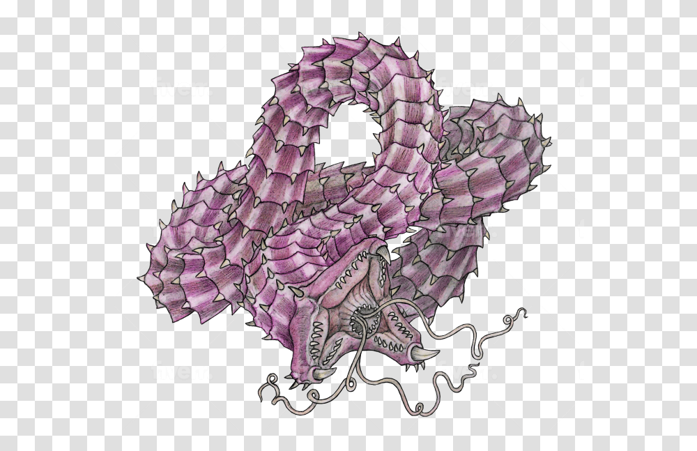 Draw Kaiju Creatures And Monsters Fictional Character, Ornament, Animal, Amethyst, Accessories Transparent Png