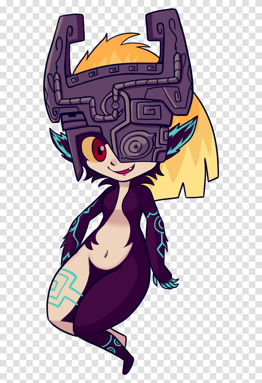 Draw Midna, Graphics, Art, Person, Costume Transparent Png