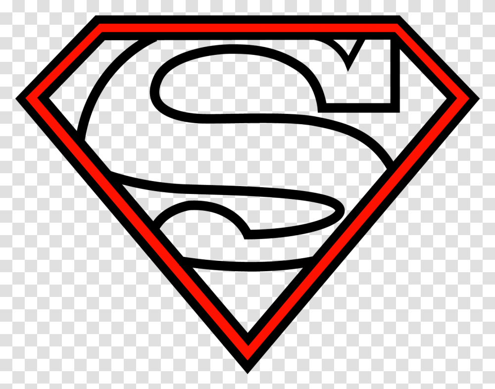 Draw The Superman Logo Easy To Draw Superman Logo, Triangle, Sign, Symbol, Sticker Transparent Png