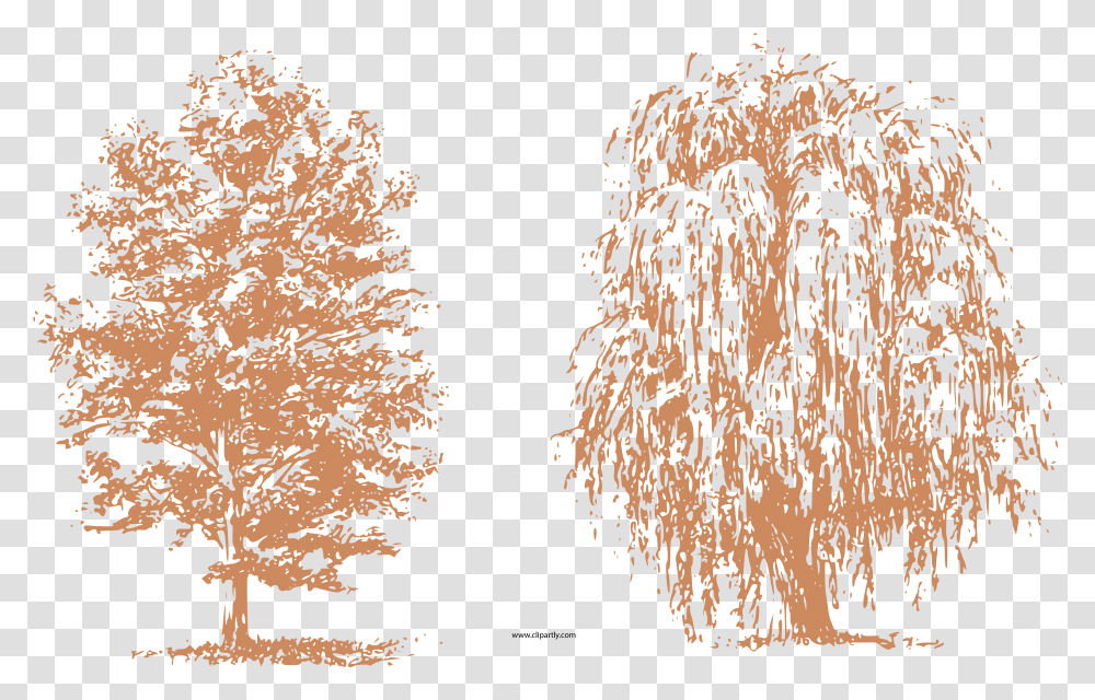 Draw Trees Clipart Pencil How To Draw A Tree, Silhouette, Plant, Nature, Outdoors Transparent Png