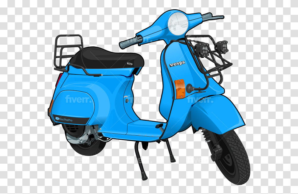 Draw Vector Illustration Of Your Cars By Haiproject99 Horizontal, Wheel, Machine, Motorcycle, Vehicle Transparent Png