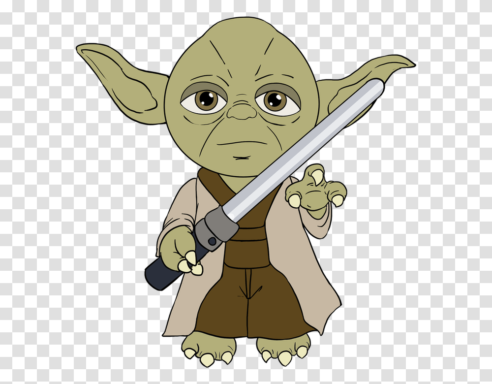 Draw Yoda Step By Step Download Draw Yoda Step By Step, Person, People, Team Sport, Baseball Transparent Png