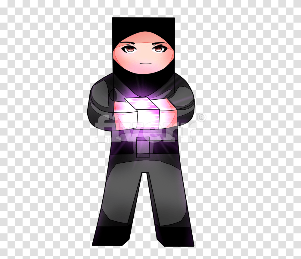 Draw Your Minecraft Characters In Caricature Style, Person, Paintball, Snowman Transparent Png