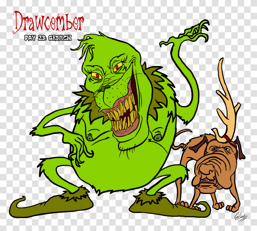 Drawcember Day Grinch, Collage, Poster, Advertisement Transparent Png