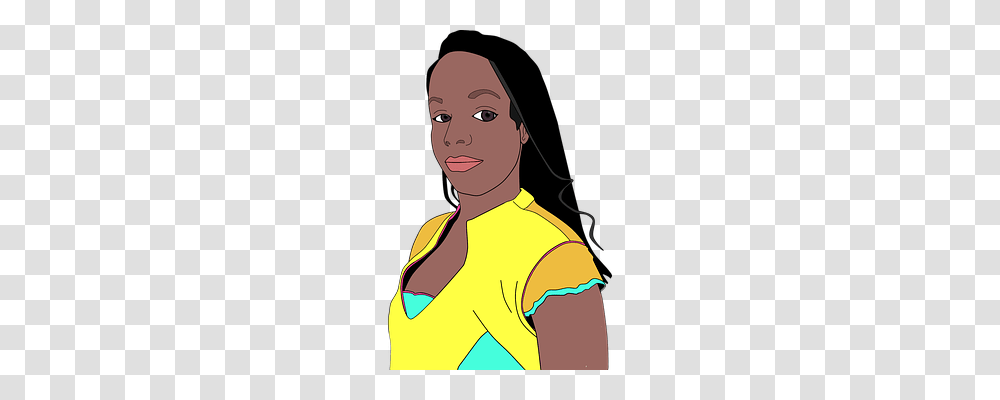 Drawing Person, Face, Female Transparent Png