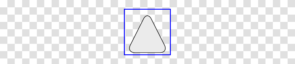 Drawing A Triangle With Rounded Corners In Tikz, Lamp, Bow, Cone Transparent Png