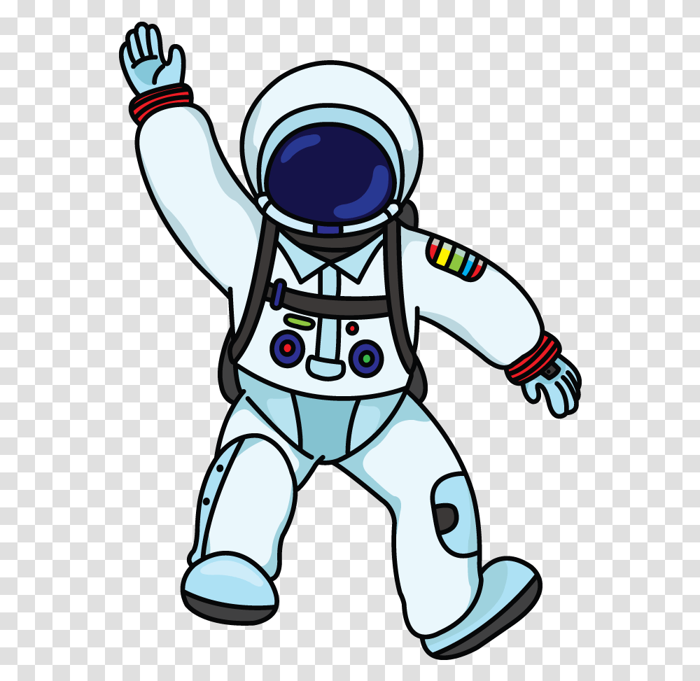 Drawing Area Astronaut Simple Cartoon Astronaut Transparent Png