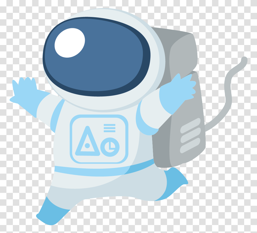 Drawing Area Space Technology Beddinginn Cute Astronaut In Astronaut Cartoon Background Transparent Png
