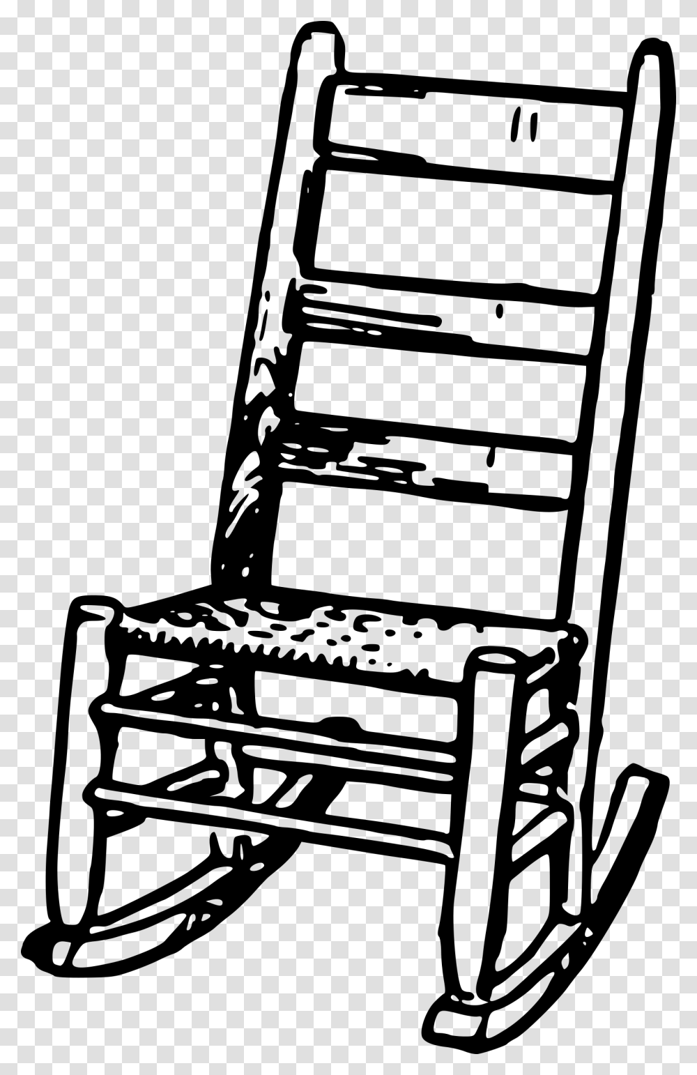 Drawing At Getdrawings Com Rocking Chair Clip Art, Gray, World Of Warcraft Transparent Png