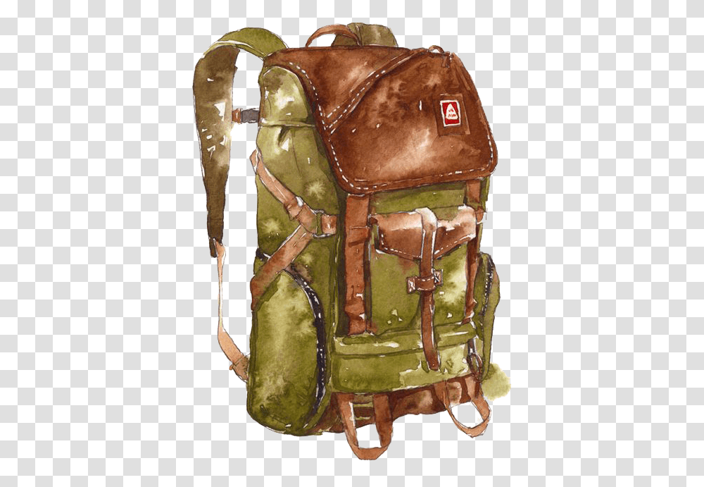 Drawing, Backpack, Bag Transparent Png