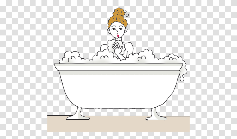 Drawing Bathroom Bathtub Cartoon Transparent Png