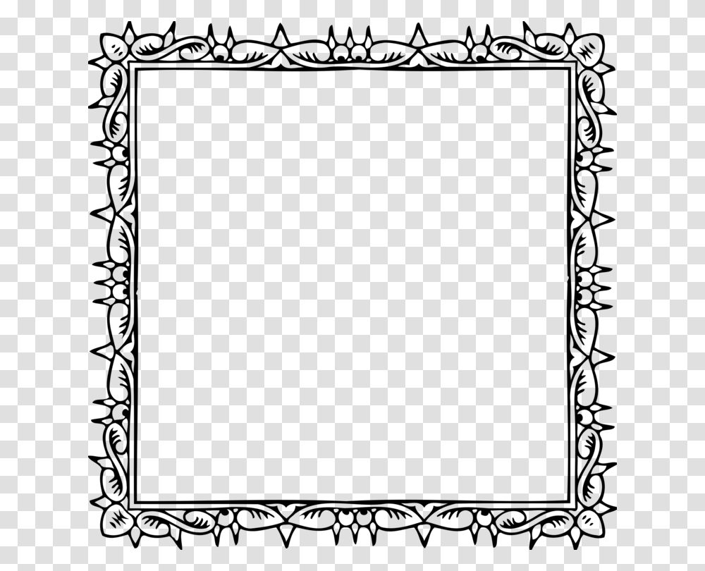 Drawing Borders And Frames Microsoft Word Picture Frames Art Free, Gray, World Of Warcraft Transparent Png