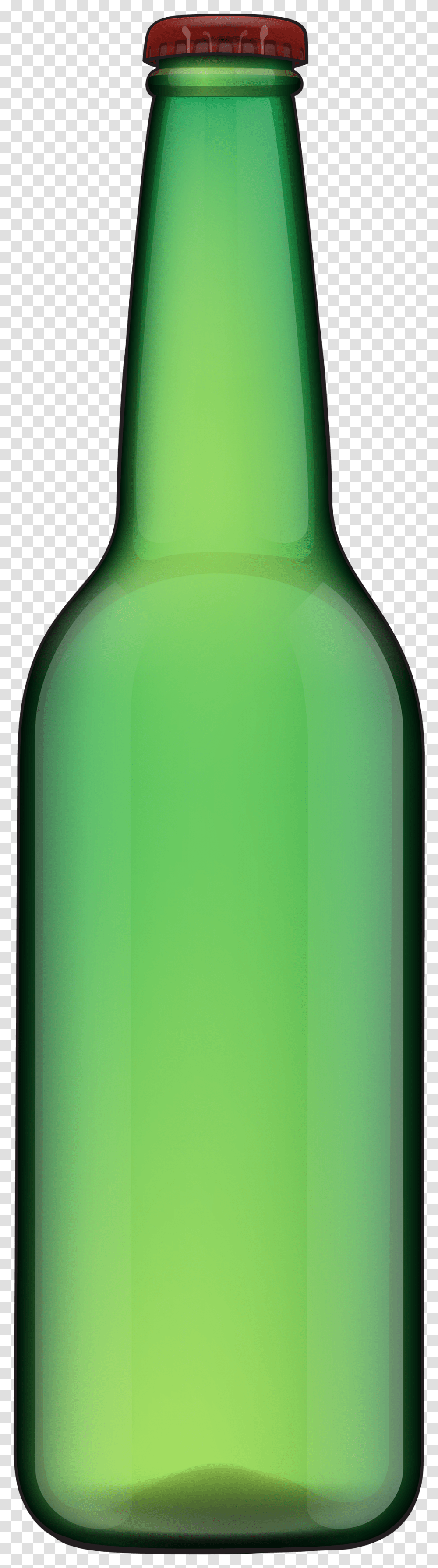 Drawing Bottles Glass Bottle Clipart Empty Beer Bottle Cartoon, Beverage, Drink, Alcohol, Green Transparent Png