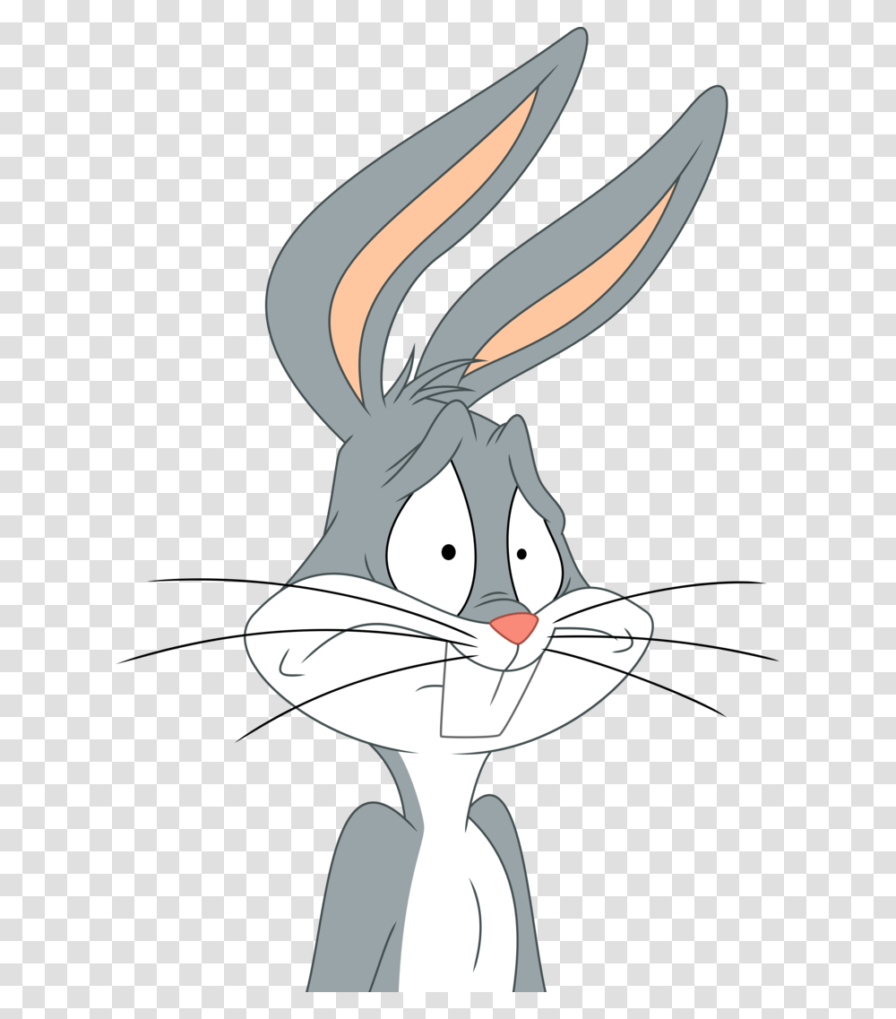 Drawing Bunnies Sad Scared Cartoon Bugs Bunny, Plant, Food, Meal, Grain Transparent Png