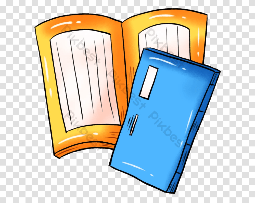 Drawing Cartoon Book Icon Free Illustration Psd Vertical, Text, Mobile Phone, Electronics, Cell Phone Transparent Png