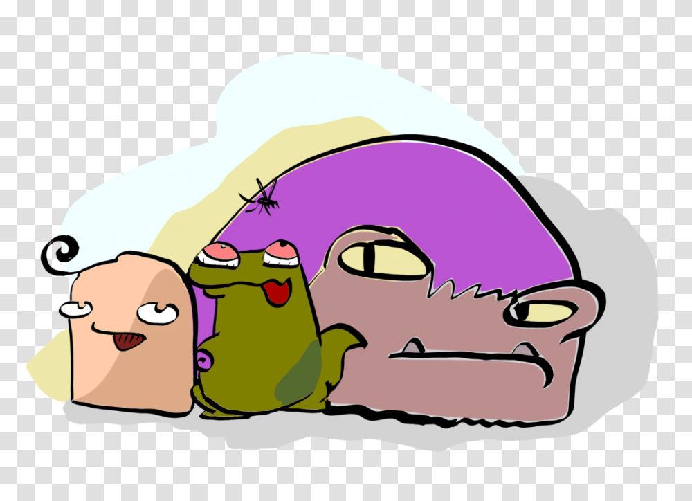 Drawing Cartoon Monster Graffiti, Bird, Animal, Food Transparent Png