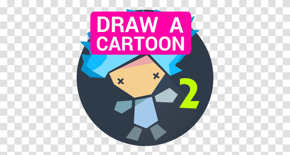 Drawing Cartoons 2 Download To Android Grtis Draw Cartoon 2 Apk, Text, Symbol, Number, Graphics Transparent Png