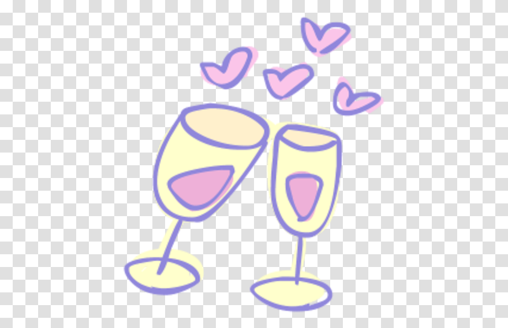 Drawing Cheers Clipart Cliparts And Others Art Inspiration Clip Art, Glass, Goblet, Wine Glass, Alcohol Transparent Png