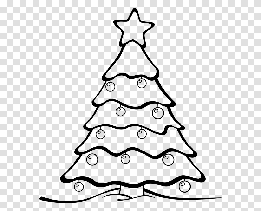 Drawing Christmas Eve Christmas Tree Line Art, Gray, World Of Warcraft Transparent Png