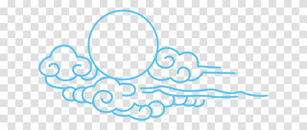 Drawing Cloud Full Moon Drawing Mid Autumn Festival, Text, Label, Graphics, Art Transparent Png