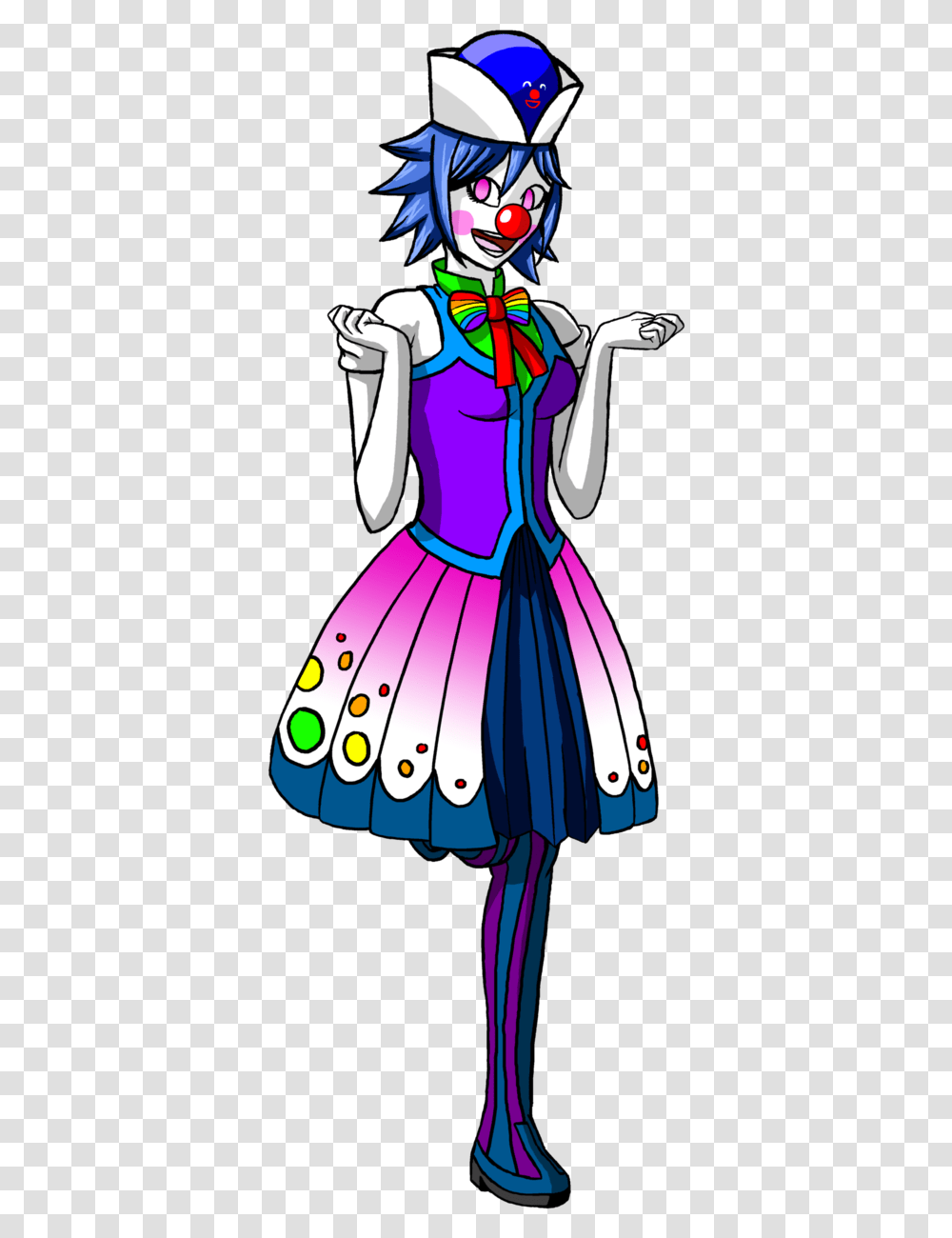 Drawing Clowns Anime Anime Clown, Female, Person Transparent Png