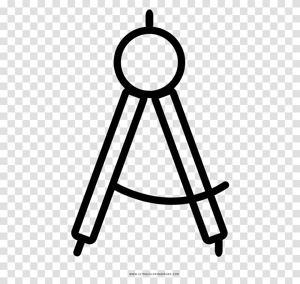 Drawing Compass Coloring, Gray, World Of Warcraft Transparent Png