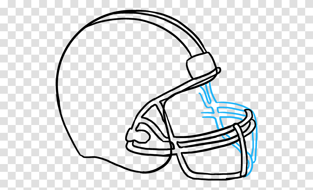 Drawing Cowboys Football Helmet Clipart Football Helmet Drawing, Emblem, Weapon, Weaponry Transparent Png