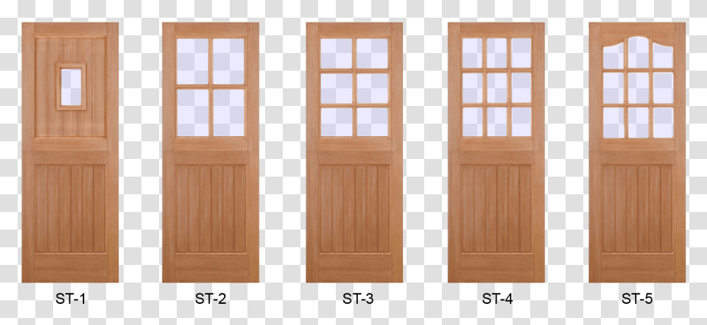 Drawing Door Wooden 5 Doors, French Door Transparent Png