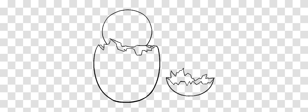 Drawing Egg Step By Sketch, Gray, World Of Warcraft Transparent Png