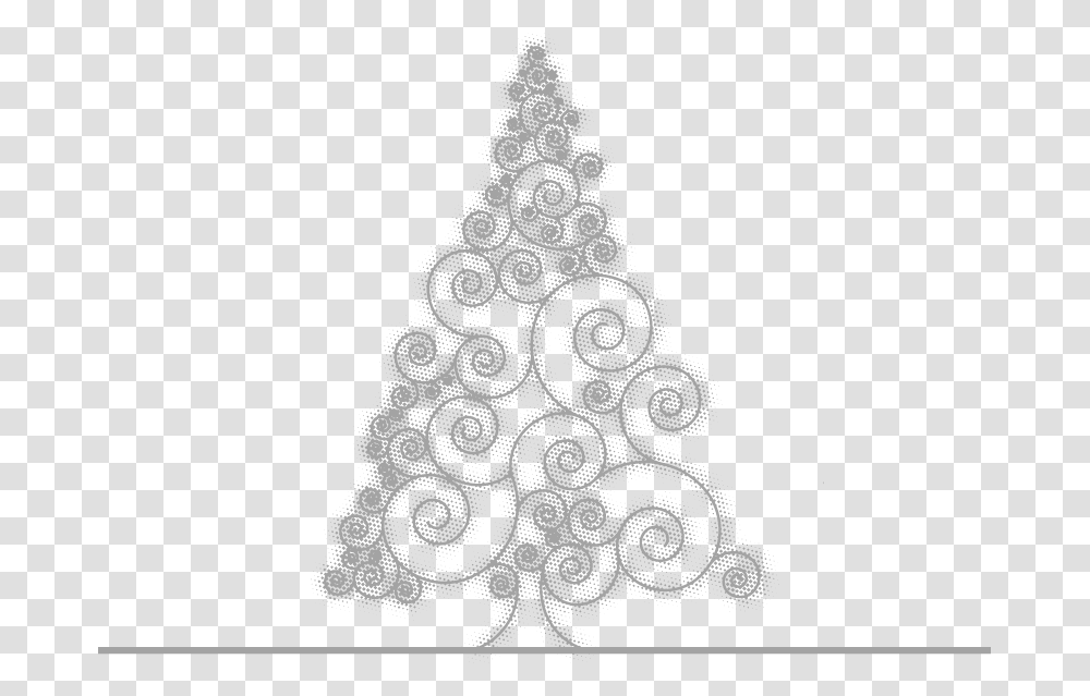 Drawing Grey Painted Sketch Pattern Arbol De Navidad Gris Dibujo, Tree, Plant Transparent Png