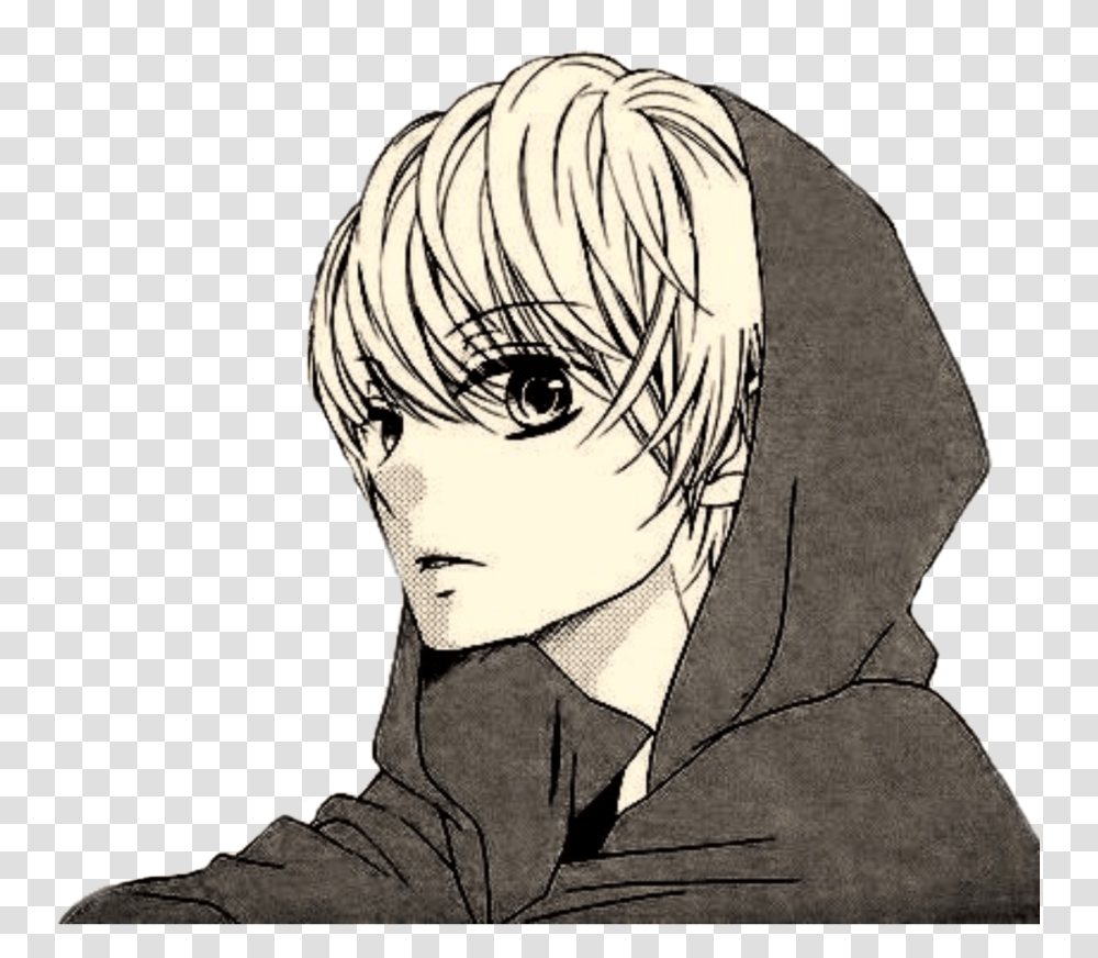 Drawing Guys Pretty Boy & Clipart Free Boy Anime No Background, Clothing, Apparel, Person, Human Transparent Png