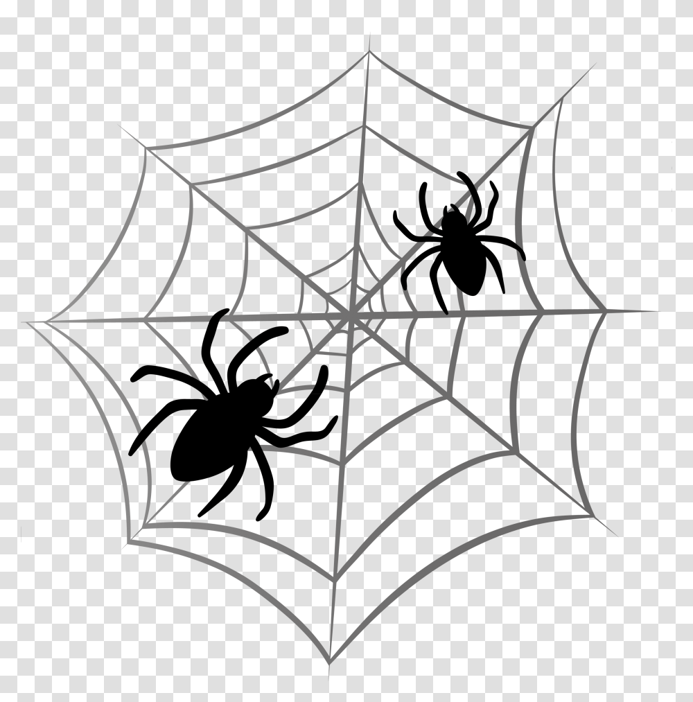 Drawing Halloween Spider Art Pretty, Silhouette, Stencil, Cross Transparent Png