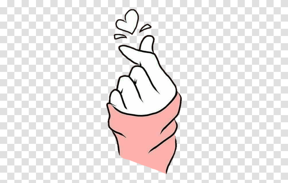 Drawing Hashtags Hand Picture Bts Hand Heart Drawing, Pillow, Cushion, Attorney Transparent Png